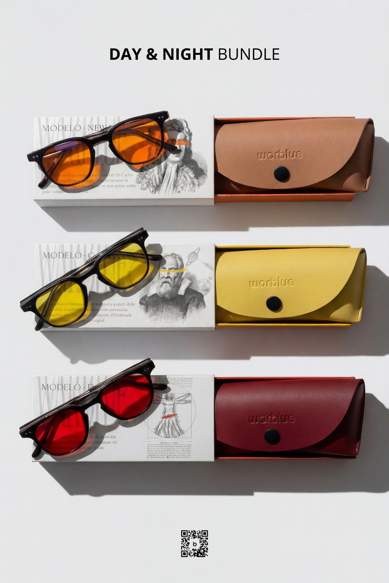 Paquete Día y Noche - 3 Gafas