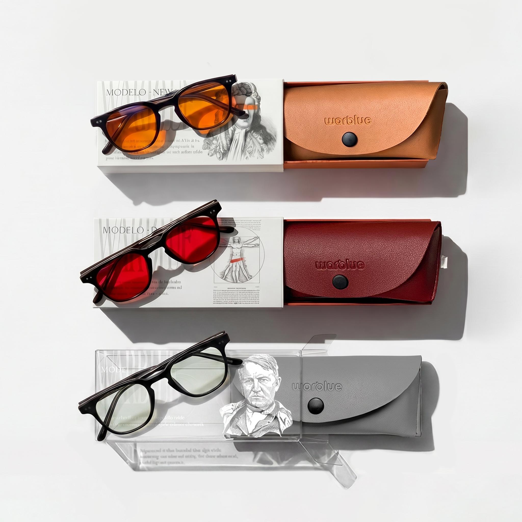 Paquete Enfoque y Sueño – 3 Gafas