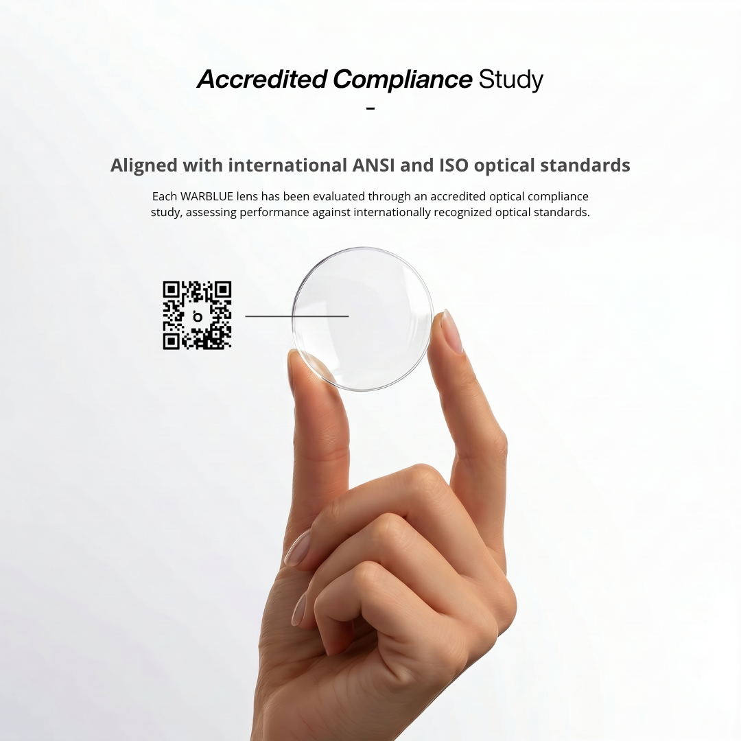 Edison – Clear Glasses · No Color Distortion