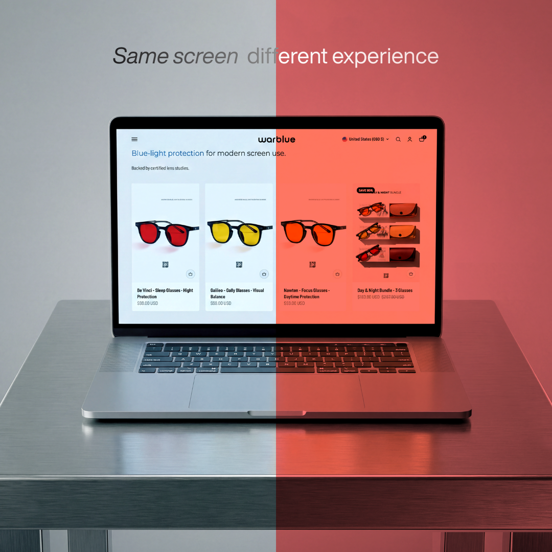 Da Vinci – Gafas para Dormir · Protección Nocturna